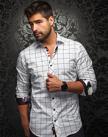 Men Slim fit Dress Shirt | Au Noir