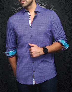 Au Noir Shirt Zioni Lavender