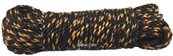 100' Nylon Rope Orange/Black.