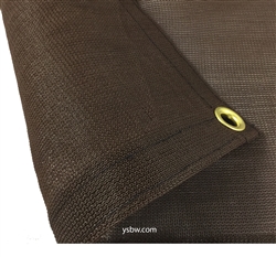 15x20 Brown Mesh Tarp