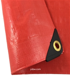 20x22 Red Heavy Duty Poly Tarp