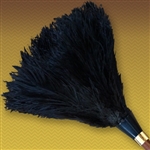 14" Apex Line Premium Ostrich Feather Duster - Black (ALTAAP14B)