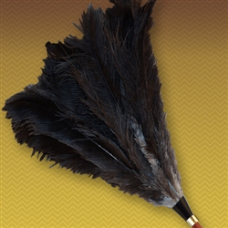 32" - 34" Apex Line Premium Ostrich Feather Duster - Gray (ALTAAP34G)