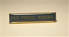 Past Provost Marshal Bar