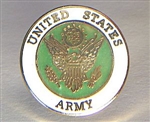 ARMY Round Lapel Pin