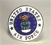 USAF Round Lapel Pin