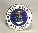 USAF Round Lapel Pin