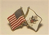 USCG/US Flag Pin