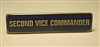 Second Vice Commander Bar