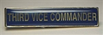 Third Vice Commander Bar