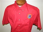 Dress Shirt S/S - Red 2X