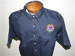 Dress Shirt S/S - Navy LG