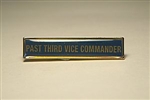 Past Third Vice Commander Bar