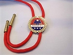 AMVETS Bolo Tie - Red