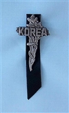 POW/MIA Cross Korea w/Ribbon