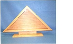 Oak Flag Display Case SMALL