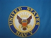 10" NAVY Patch