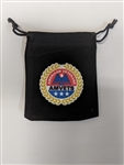 Funeral Presntation Velvet Bag w/ full color AMVET Logo