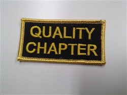 Rider Quality Chapter Patch