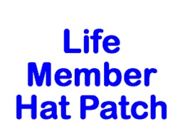 Hat Life Member Patch