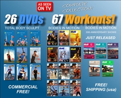 Gilads as seen on tv collection 67 workouts!