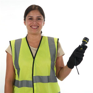 Sleeveless Reflective Safety Vest Lime