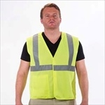 Class 2 Lime Safety Vest W/Velcro Closure