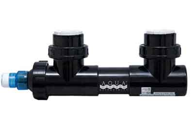 Aqua Ultraviolet 15 Watt A00030 - Classic - 3/4-in. Inlet/Outlet - No Wiper - Black