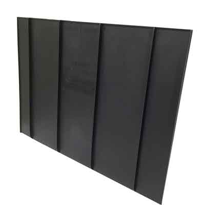 18 inch deep black root barrier panel