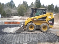 Typar Geocell roll for gravel grid