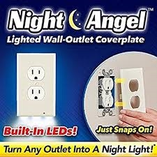 Night Angel Power Outlet cover As Seen on TV