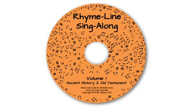 Connecting with History Rhyme-Line Sing-Along CD - Volume 1