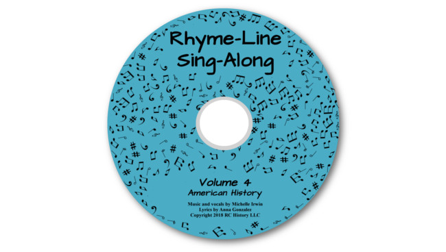 Connecting with History Rhyme-Line Sing-Along MP3 - American History