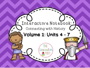 Interactive Notebook Activities Year One: Units 4-7 (download)