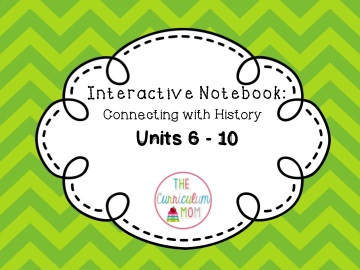 Interactive Notebook Activities Year One: Units 6-10 (download)