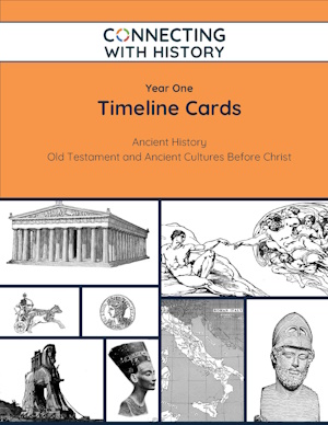 Timeline Card for Connecting with History Volume 1, Ancient History and Old Testament