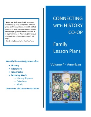 Year 4 FAMILY Lesson Plans [Co-op Edition]