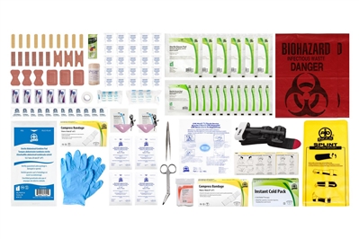 ABC MANITOBA FIRST AID KIT REFILL - INTERMEDIATE UNITIZED - CSA TYPE 3 SMALL