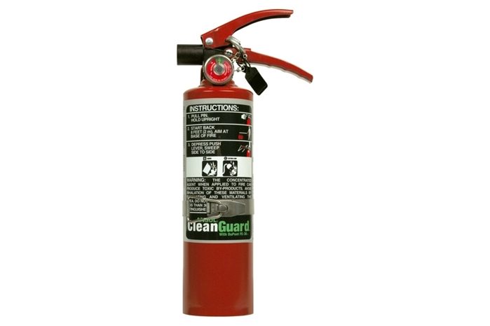 ANSUL CLEANGUARD CLEAN AGENT FIRE EXTINGUISHER - 2.5 LB.