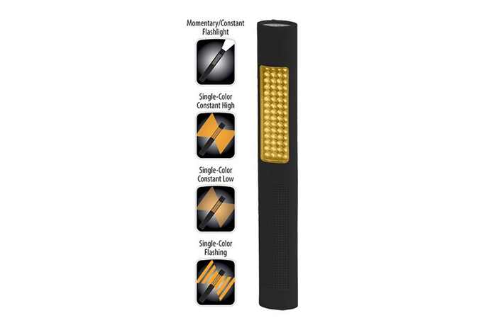 NIGHTSTICK SAFETY LIGHT / FLASHLIGHT - AMBER