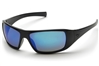 PYRAMEX GOLIATH SAFETY GLASSES - ICE BLUE MIRROR LENS