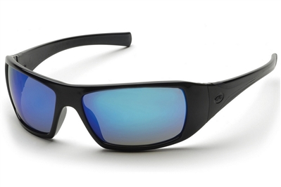 PYRAMEX GOLIATH SAFETY GLASSES - ICE BLUE MIRROR LENS