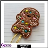 2019 Christmas Box Gingerbread Feltie Clip