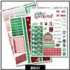 Red and Green-Glitter Mini Kit