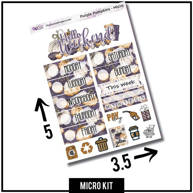 Purple Pumpkins Micro Kit