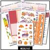 Leaves and Pumpkins Happy Planner Weekly