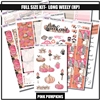 Pink Pumpkins Happy Planner Weekly