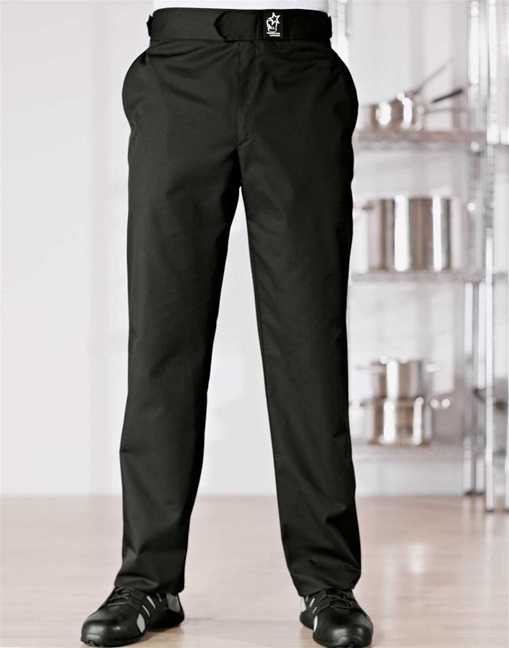 Solid Black Denver Chef Pants