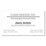 Seeded Paper Business Cards | Classical