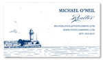 Seeded Paper Business Cards | Lighthouse